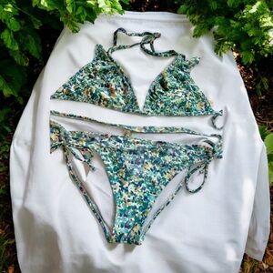 Raisins Multicolor Floral Bikini